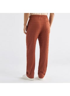 FAV Textured Pants with Drawstring Closure and Pockets  - Image 3