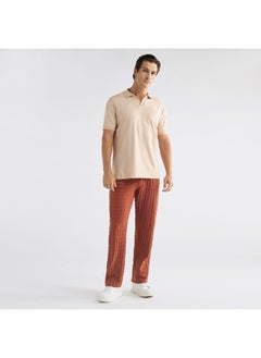 FAV Textured Pants with Drawstring Closure and Pockets  - Image 2