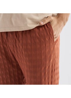 FAV Textured Pants with Drawstring Closure and Pockets  - Image 4