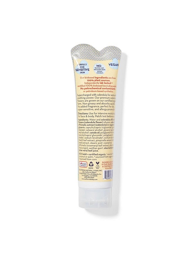 California Baby California Baby Calendula Cream (Unscented) | 100% Plant-Based Moisturizer | Soothing Unscented Baby Lotion | Hypoallergenic Lotion | 1.8 oz / 51g - Image 1