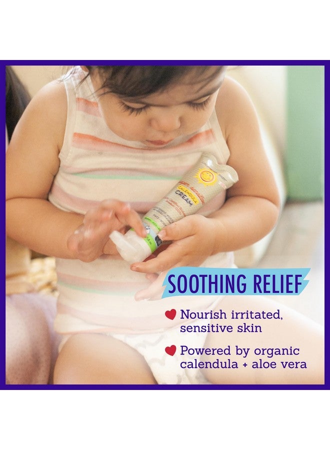 California Baby California Baby Calendula Cream (Unscented) | 100% Plant-Based Moisturizer | Soothing Unscented Baby Lotion | Hypoallergenic Lotion | 1.8 oz / 51g - Image 3