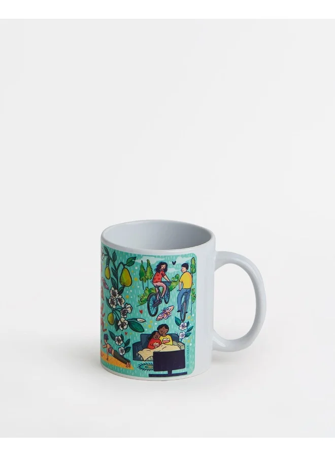تشامباك Couple Goals Mug-Blue