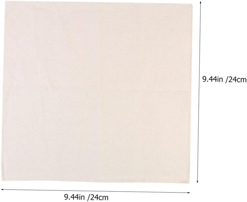 NUOBESTY 3pcs Embroidery Fabrics Kit for Women Sealed Edges Cloth for Handcrafts for Creative Stitching Projects - Image 2