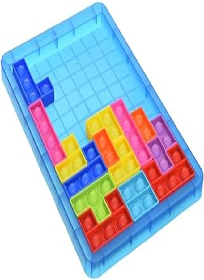 Generic BB-07 Plastic Building Block Game For Kids Set Of 27 Pieces - Multi Color 