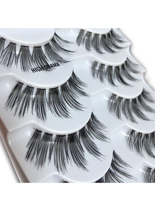 JIMIRE HELLO BEAUTY Multipack High Drama 615 Eyelashes Manga Anime Lashes 5 Pairs Pack - Image 2