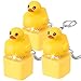 Simgoing 3 Pcs Quacking Duck Keychain Fidget Rechargeable Duck Keyboard Keycaps that Quack Fidget Keychains Fun Portable Stress Anxiety Reliever Sensory with Colorful Lights Easter Basket Stuffers - Image 2