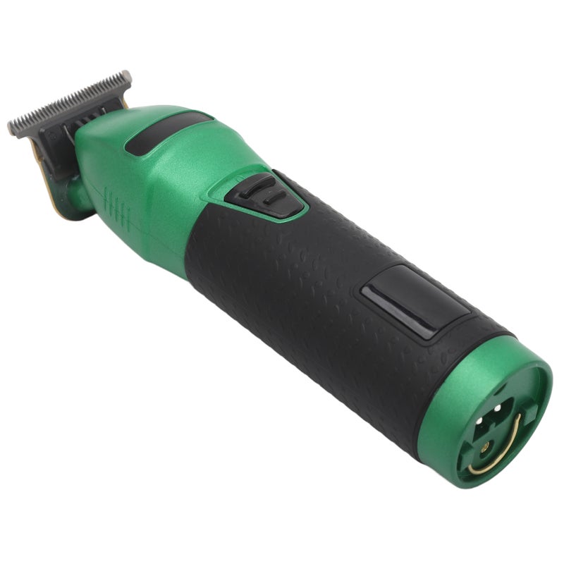 Electric Hair Clipper for Men Cordless Rechargeable LED Display Hair Cutting Trimmer with 4 Guide Comb Green Black - Image 4