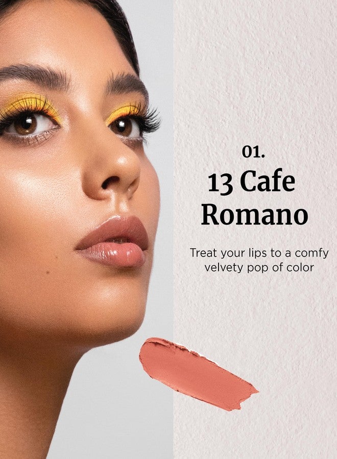 VDL Lip Stain Comfort Slip Lipstick 13, Cafe Romano - Lightweight, Matte, Smooth Lipstick for Effortless Comfort. Vibrant and Long-Lasting Lip Color (0.09 oz) | Korean Makeup - Image 2