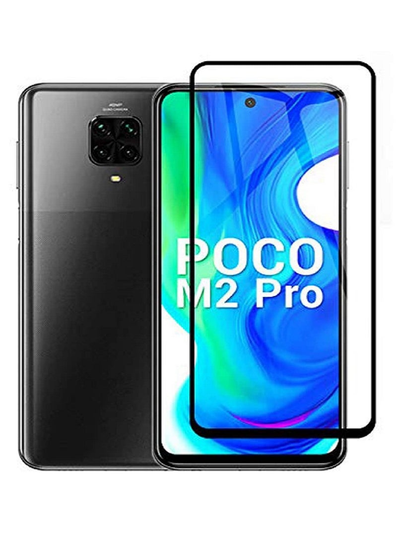 Super Tempered Glass Screen Protector 5D Designed For Xiaomi Poco M2 Pro Full Glue Edge to Edge Full Screen Coverage And Bubble Free - Image 1
