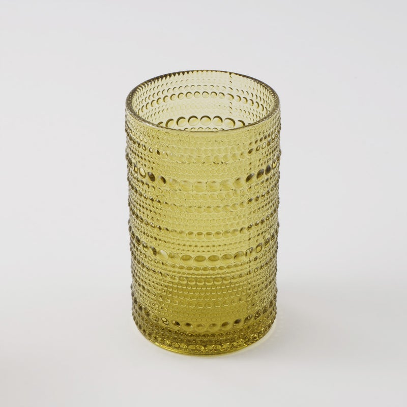 La Mesa 4Pcs Highball Glass Set, Olive Green 7.5*7.5*12.5 Cm - Image 4