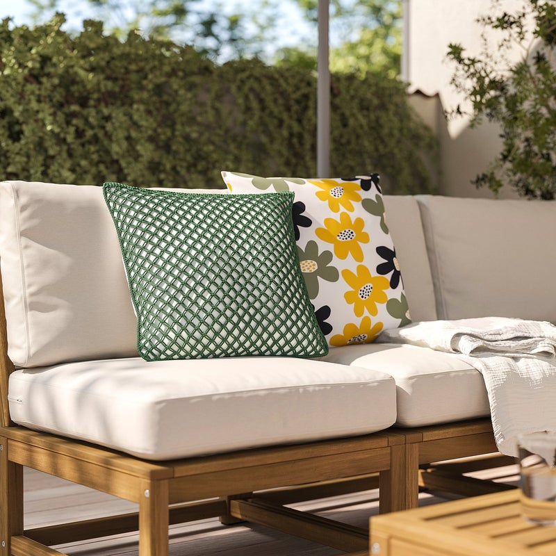 Baitique Indoor/Outdoor Cushion Cover, Dark Grey-Green, 50x50 cm - Image 3