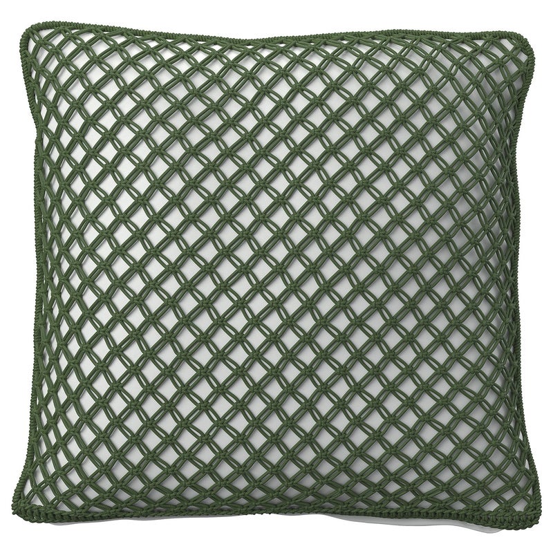 Baitique Indoor/Outdoor Cushion Cover, Dark Grey-Green, 50x50 cm - Image 1