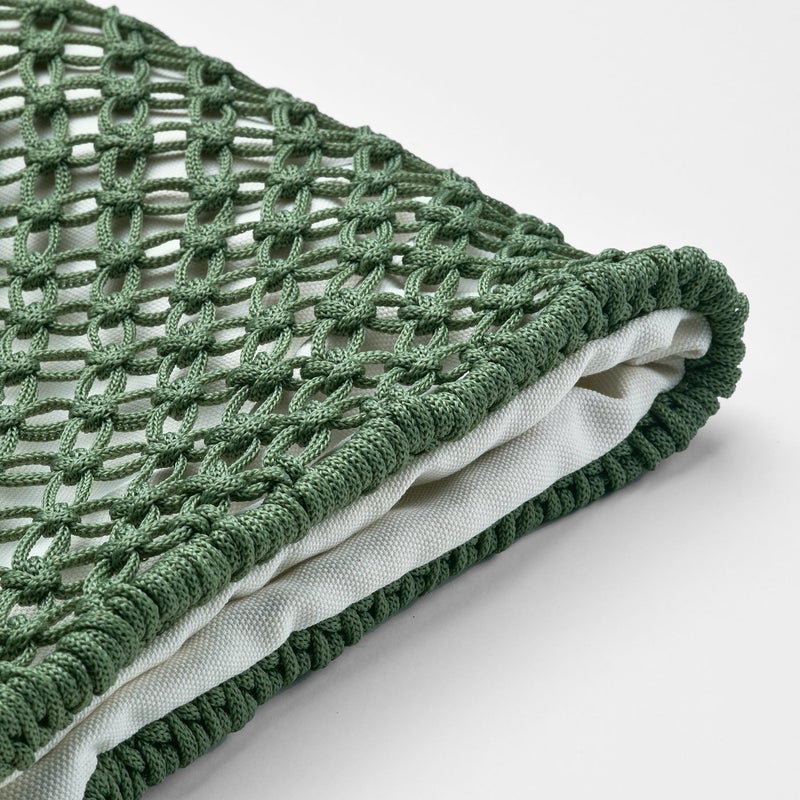 Baitique Indoor/Outdoor Cushion Cover, Dark Grey-Green, 50x50 cm - Image 2