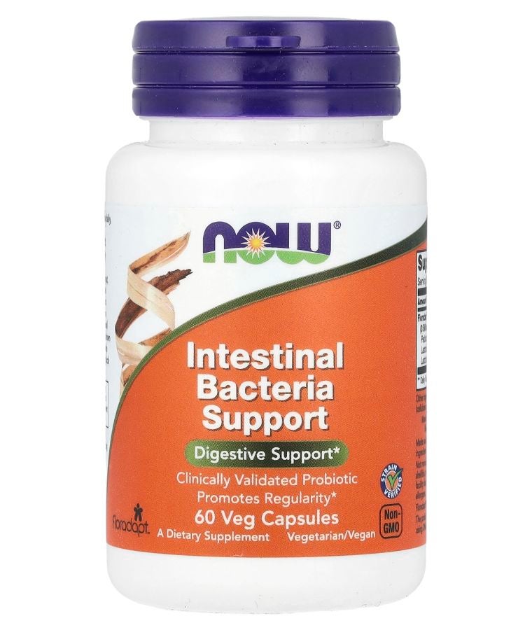 now Intestinal Bacteria Support 60 Veg Capsules