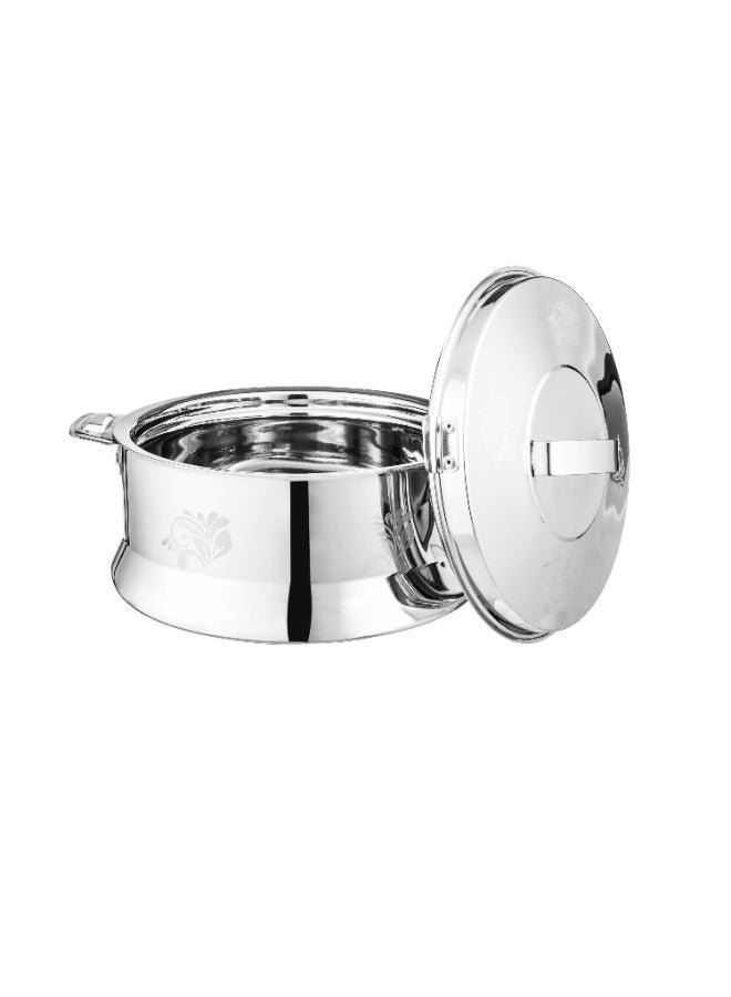 إيستيلو طقم حافظات طعام فاخر من الستانلس ستيل ✨ 3 قطع (2 – 3 – 4 لتر) | حفر ليزر أنيق 🥘 - Image 3