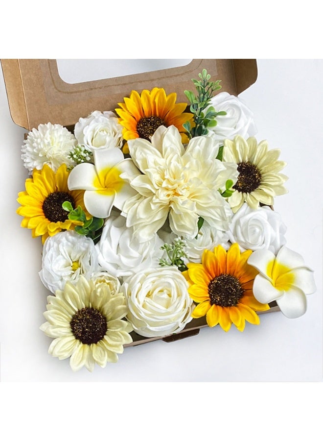 Artificial Flower Box - Essential Bridal Bouquet for Birthdays and Proposals