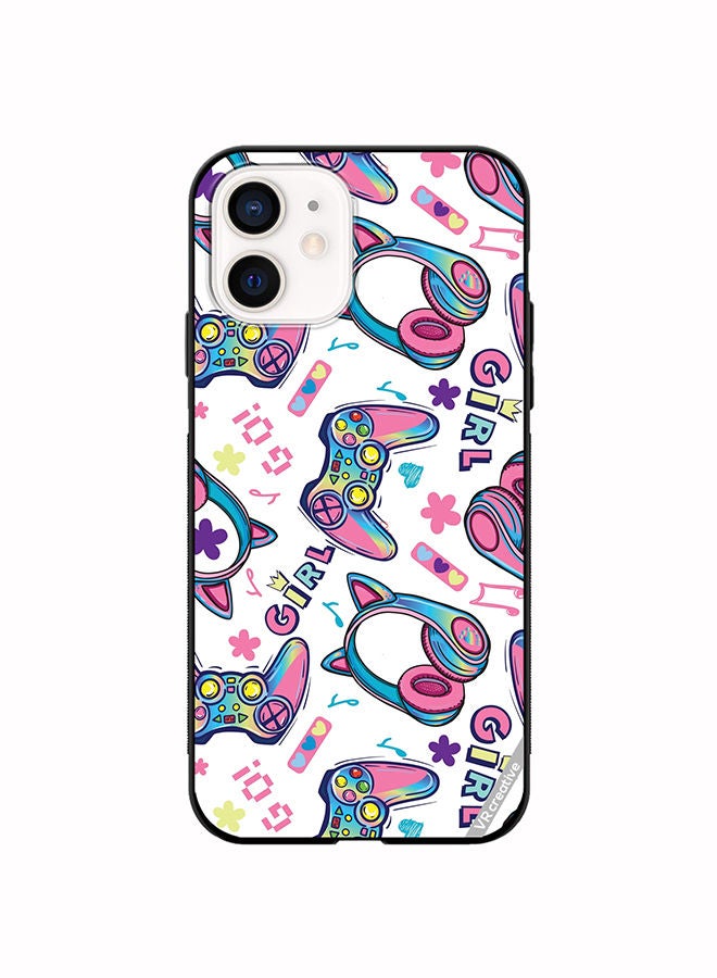 VR CREATIVE غطاء حماية لجهاز آبل آيفون 11 تصميم للألعاب للفتيات متعدد الألوان - Image 1