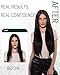 RUNATURE Sew in Weft Hair Extensions Human Hair 20 Inch Long Human Hair Sew in Extensions Blonde Highlight Remy Natural Hair Weft Full Head Thick Ends 8P60 Blonde Highlight 100g - Image 4