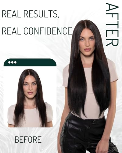 RUNATURE Sew in Weft Hair Extensions Human Hair 20 Inch Long Human Hair Sew in Extensions Blonde Highlight Remy Natural Hair Weft Full Head Thick Ends 8P60 Blonde Highlight 100g - Image 5