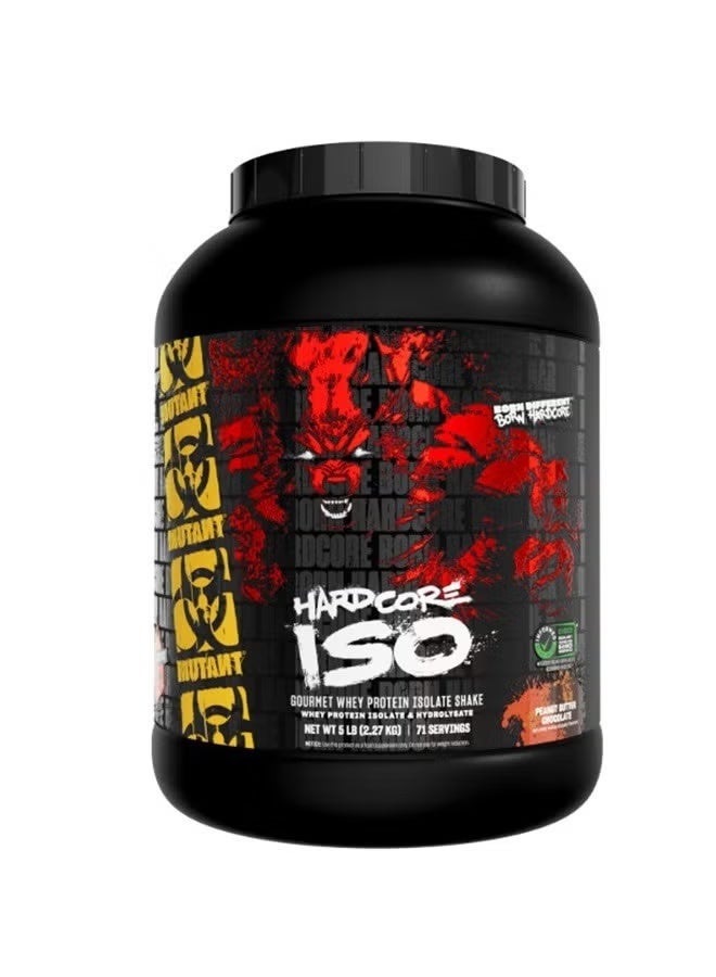 Mutant Hardcore Isolate Peanut Butter Chocolate 5 lbs - Image 4