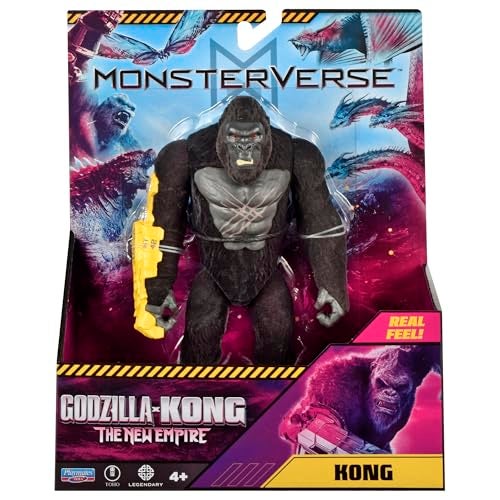 MonsterVerse  Godzilla x Kong Articulated Figure 15 cm Model Kong Real Feel for Children from 4 Years MN3181 - Image 1