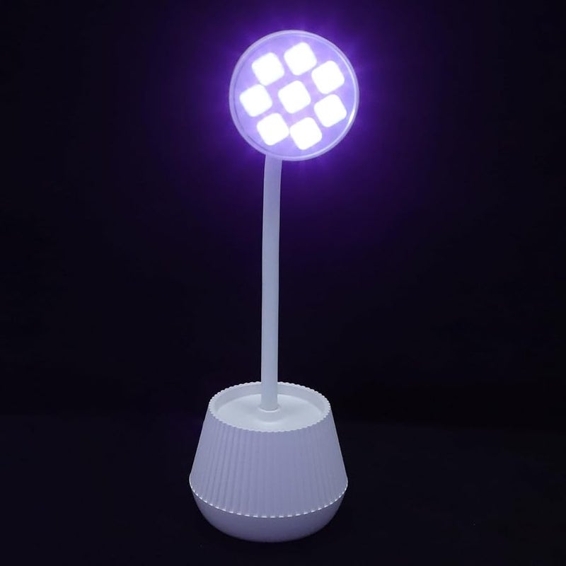 Flexible Gooseneck 24W LED Nail Lamp for Gel Manicure and Salon Use - Image 1