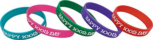 Teacher Created Resources Happy 100Th Day Wristband Pack, of 10 - Image 2