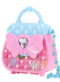 SQNCHN Charming Kids' Beauty and Makeup Play Set with Cute Handbag - Perfect Gift for Girls  - Image 2