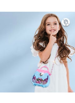 SQNCHN Charming Kids' Beauty and Makeup Play Set with Cute Handbag - Perfect Gift for Girls  - Image 4