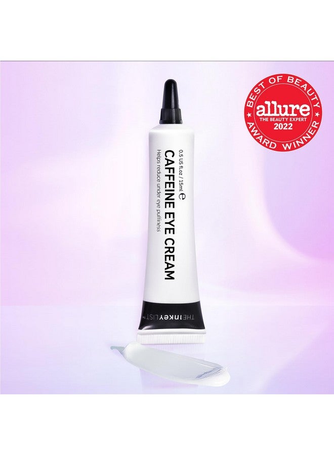 The Inkey List Caffeine Eye Cream 0.5 oz Travel Size - Image 2