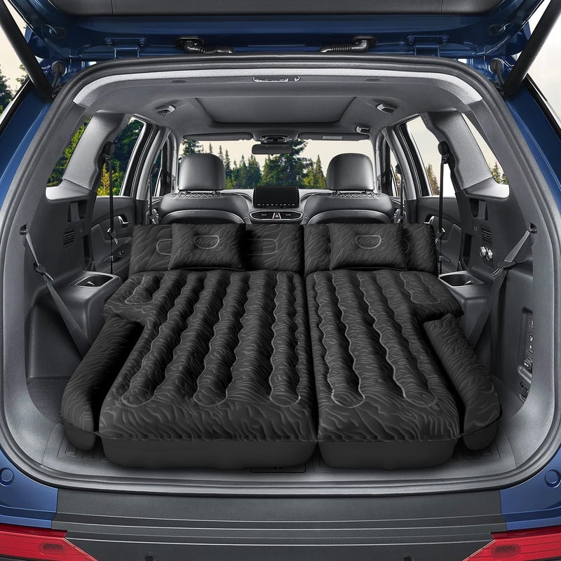 DikaSun Inflatable SUV Air Mattress Bed with Car Pump and Pillows - Image 1