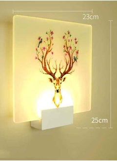 Bedside Wall Lamp Warm White 23x25x5centimeter - pzsku/ZDF554972EBE86259BE28Z/45/_/1668673389/ddb3e2bb-2c25-40bd-9c36-aeeef7bbee1e