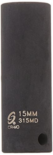 Sunex Tools Sunex 315md 3/8-Inch Drive 15-Mm Deep Impact Socket - Image 2