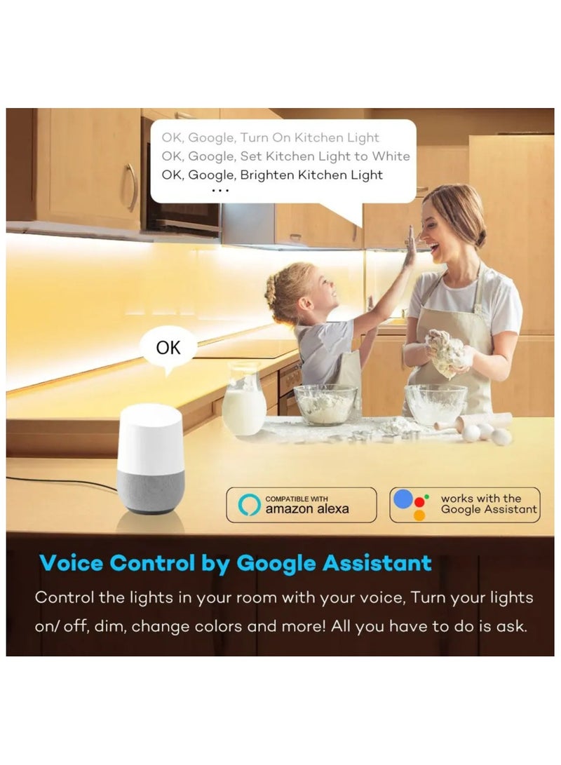 LED light strip 5v 24v wifi RGB music control 24 keys 5050 rgb compatible with Google Home  2835 - Image 4