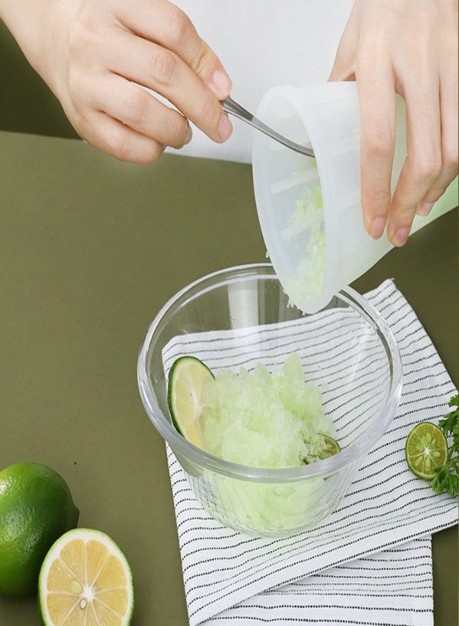 Slushie Maker Cup,Magic Quick Frozen Smoothies Cup, Cooling Cup, Double Layer Squeeze Slushy Maker Cup, Homemade Milk Shake Ice Cream Maker - Image 2