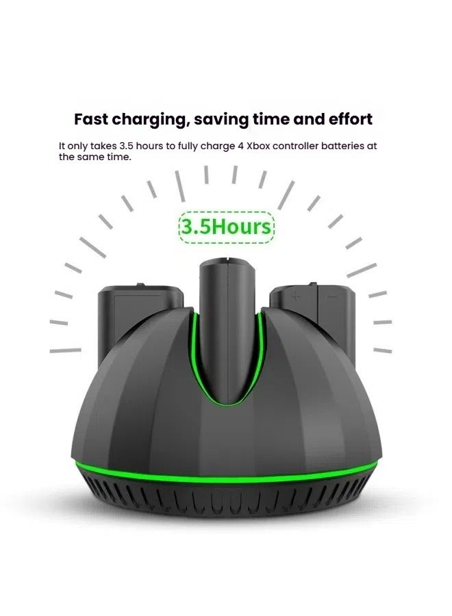 General Xbox One Controller Battery Charging Dock Gamepad Battery Xbox Series S/X Charging Kit  - Image 2
