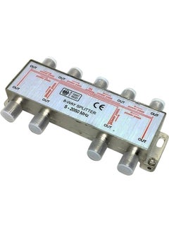 Mag 1 8 Satellite Distributor 5-2500 Mhz Splitter Single Signal Input Multiplexer to 8 Outputs