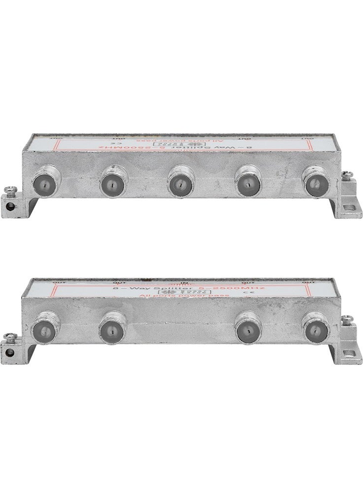 AYT - Mag 1 8 Satellite Distributor 5-2500 Mhz Splitter Single Signal Input Multiplexer to 8 Outputs - Image 1