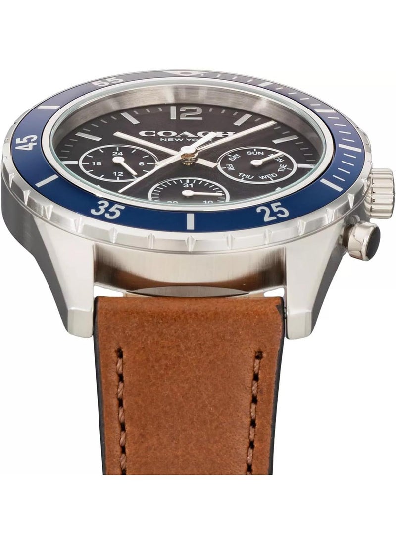 COACH COACH WATCHES ROUND ANALOG MEN'S BLUE CASE WATCH - 14602675  - Image 3