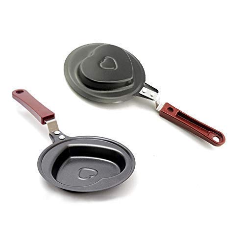 HaRvic HaRvic Mini Egg Frying Pan Designer Omelette Pan Breakfast Pancake Maker 1Piece Multi Design Stainless Steel  - Image 2