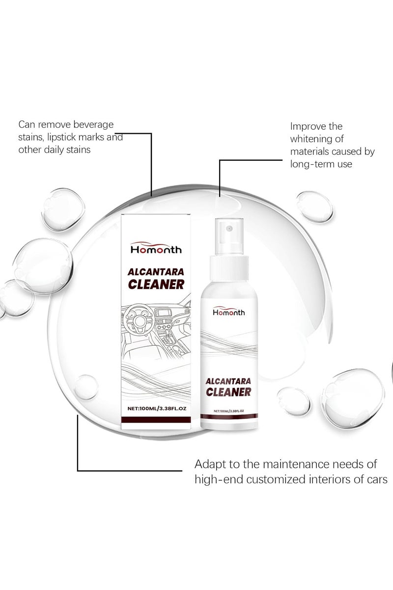 الشهر مجموع المنظف الداخلي والحماية ، رذاذ الرعاية الداخلية للسيارات 100ML ، آمن للسيارات والشاحنات والدراجات النارية والسيارات المعدنية وأكثر من ذلك ، خالي من البقايا وحماية الأشعة فوق البنفسجية - Image 2