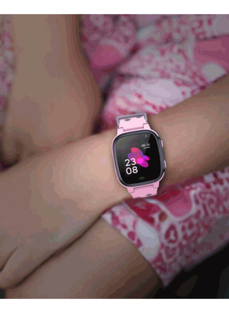GREEN LION Kids Smart Watch Series-1 (SOS Alarms+ Two Way Calls+ 5 Days Standby Time+ 400mAh Battery Capacity) _Pink  - Image 5