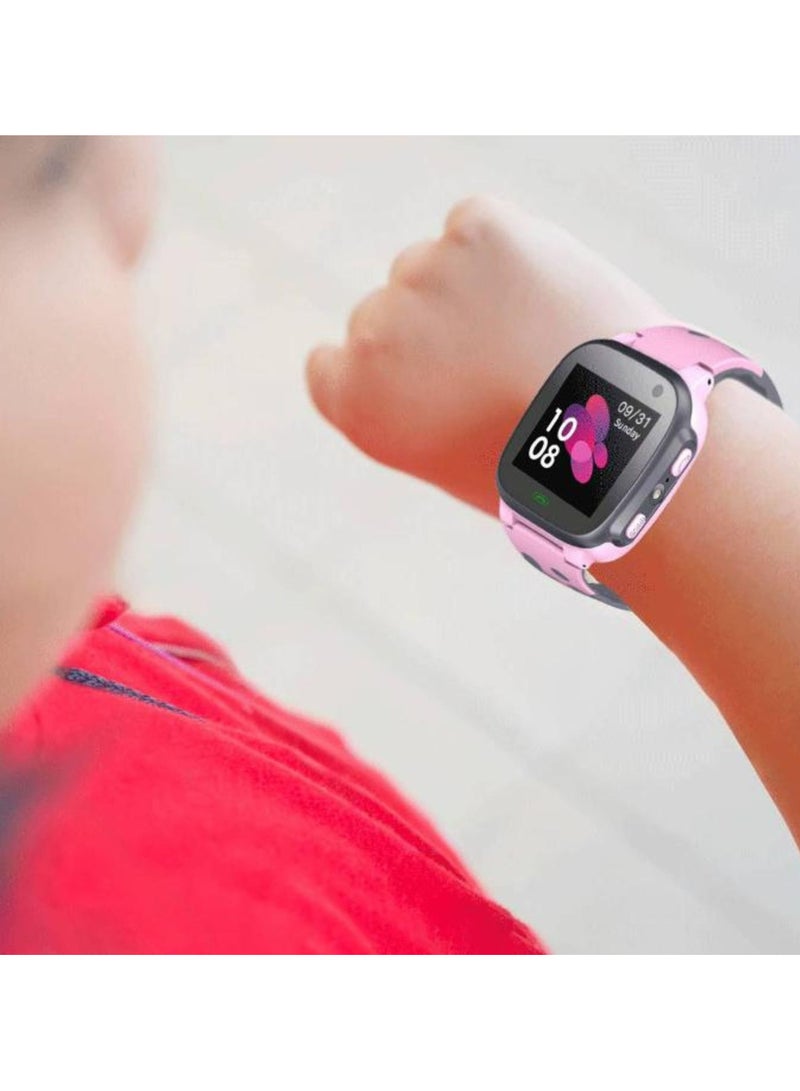 GREEN LION Kids Smart Watch Series-1 (SOS Alarms+ Two Way Calls+ 5 Days Standby Time+ 400mAh Battery Capacity) _Pink  - Image 4