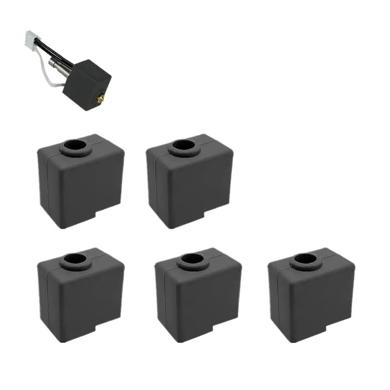 Silicone Sock Hotend Cover With 04mm Brass Nozzle For Anycubic Kobra S1 S1 Combo - Image 3