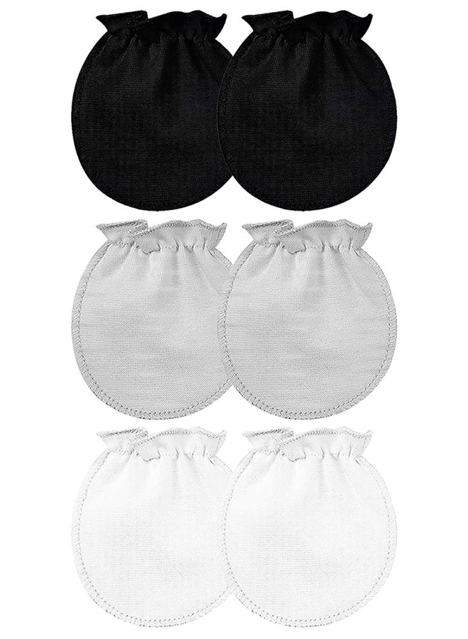 MARGOUN Newborn Baby Mittens Anti Scratch Baby Mittens No Scratch Mittens Baby Gloves for 0-6 Months Boys Girls Multicolour - Image 2