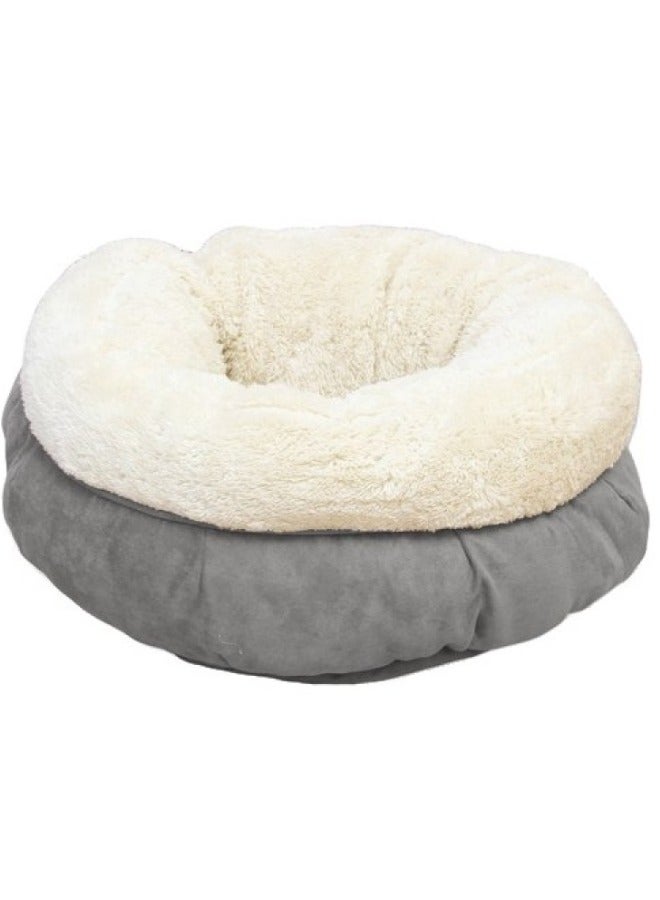 أوول فور بوز سرير للقطط من امبسوول دونات باللون الرمادي