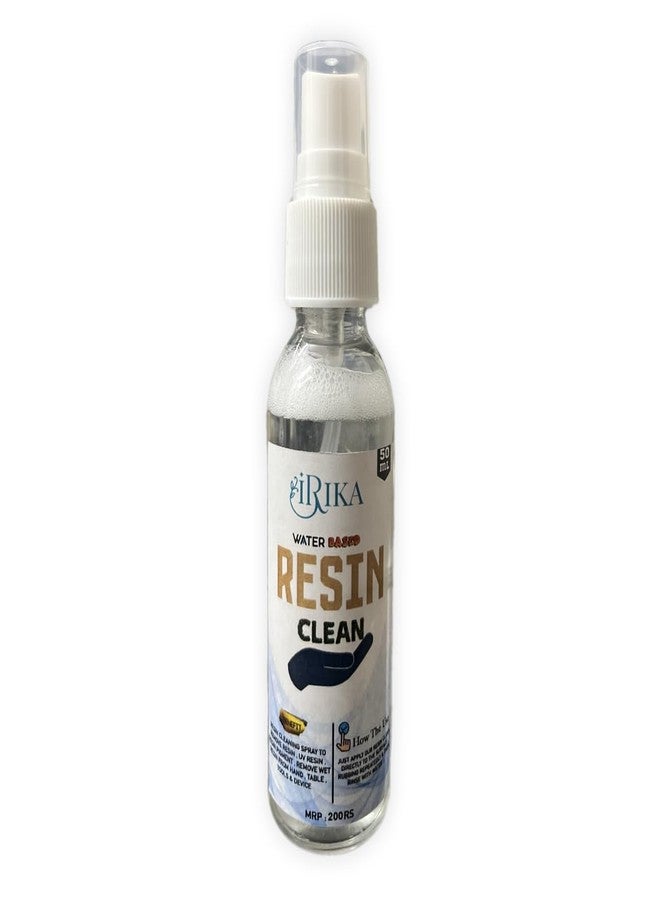 IRIKA RESIN CLEANER/Just Apply our Resin Cleaner Directly to the Hands, Rubbing Repeatedly and Then Rinse with water. / ART AND CRAFT/PACK 1 (50 ML) - Image 1
