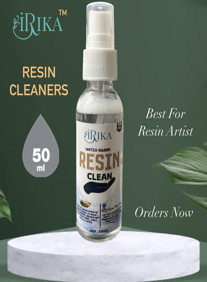 IRIKA RESIN CLEANER/Just Apply our Resin Cleaner Directly to the Hands, Rubbing Repeatedly and Then Rinse with water. / ART AND CRAFT/PACK 1 (50 ML) - Image 2