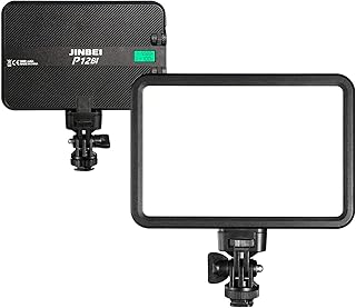 JINBEI P12BI LED Video Panel Light, 119 LEDs Video Soft Light 2700K-7500K, Comes with Nine Preset Lighting Effects, - Image 1