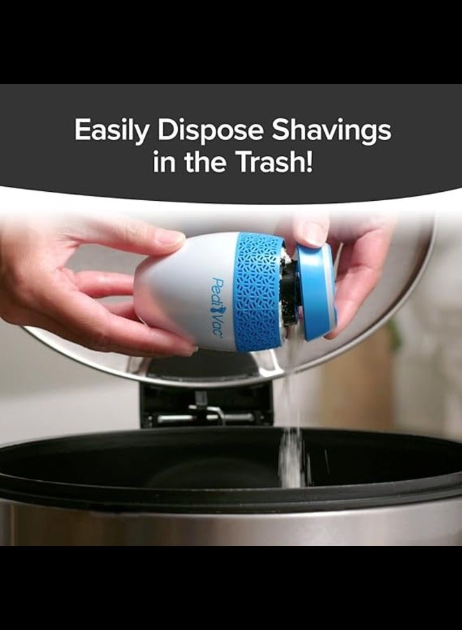 مزيل مسامير القدم بيدي فاك من بيد إيج للأقدام مع مكنسة كهربائية مدمجة تزيل الميت - Image 2